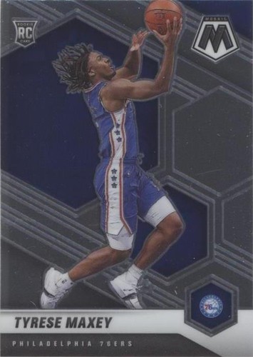 2020-21 Panini Mosaic - Tyrese Maxey #203