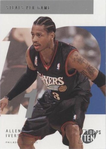 2002-03 Topps Ten - Allen Iverson #51