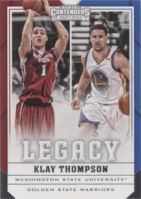 2017-18 Panini Contenders Draft Picks - Klay Thompson #22