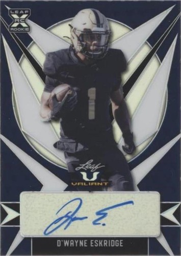 2021 Leaf Valiant D'Wayne Eskridge #BA-DWE