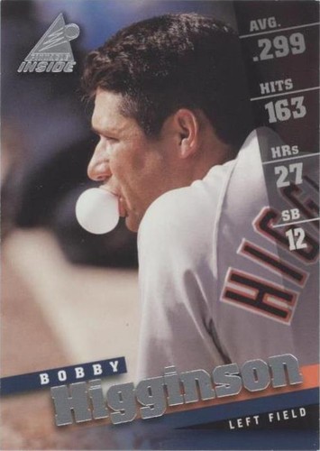 1998 Pinnacle Inside - Bobby Higginson #4