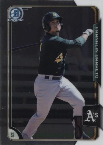 2015 Bowman Chrome - Franklin Barreto #BCP227