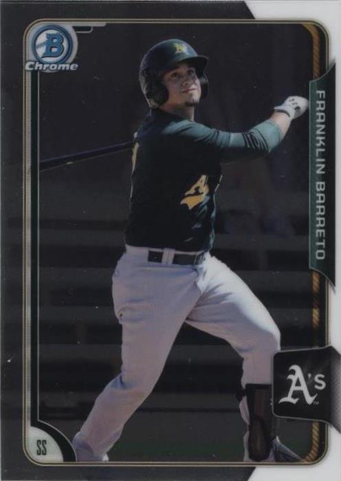Bowman Chrome 2015 - Franklin Barreto #BCP227