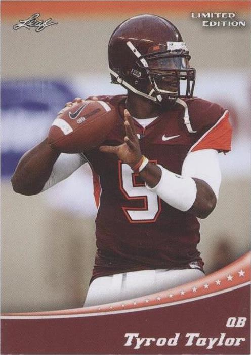 Leaf Draft Tyrod Taylor #18 2011