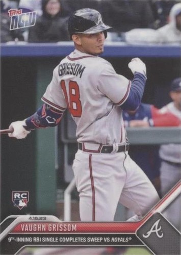 2023 Topps Now - Vaughn Grissom #136