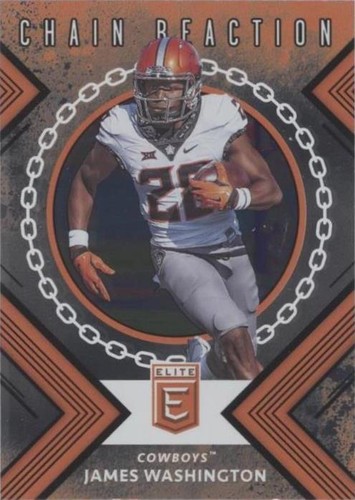 2018 Panini Elite Draft Picks James Washington #7