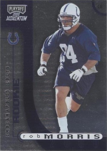 2000 Playoff Momentum Rob Morris #145