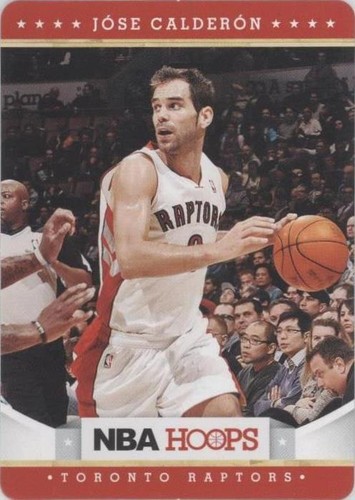 2012-13 NBA Hoops Taco Bell - Jose Calderon #24