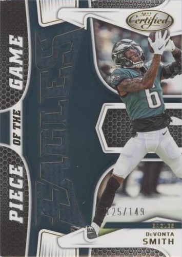 2022 Panini Certified DeVonta Smith #PG-DSM