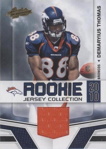 2010 Panini Absolute Memorabilia Demaryius Thomas #9