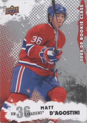 2008-09 Upper Deck Rookie Class - Matt D'Agostini #24