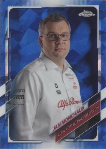2021 Topps Chrome Sapphire Edition Formula 1 - Jan Monchaux #95