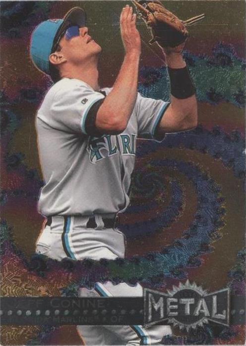 Fleer Metal Universe 1996 - Jeff Conine #164