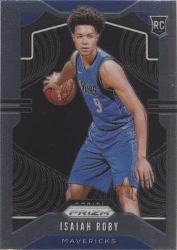 2019-20 Isaiah Roby Blue Mosaic Prizm Refractor Rookie SP RC