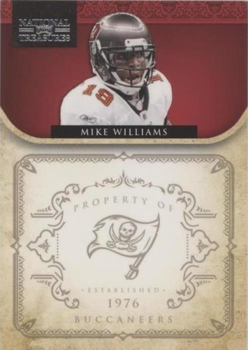 2011 Playoff National Treasures Mike Williams #142