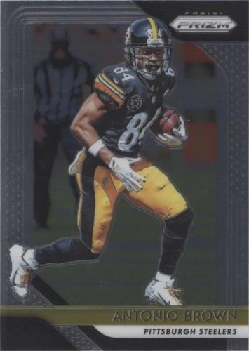 2018 Panini Prizm Antonio Brown #33