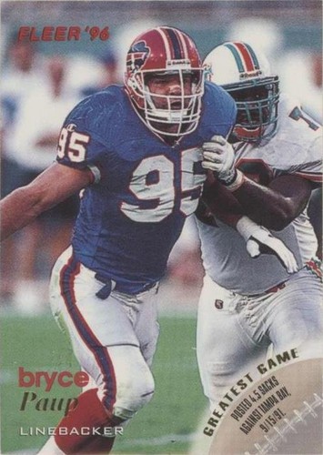 1996 Fleer Bryce Paup #16