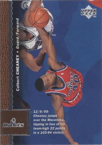1996-97 Upper Deck - Calbert Cheaney #132