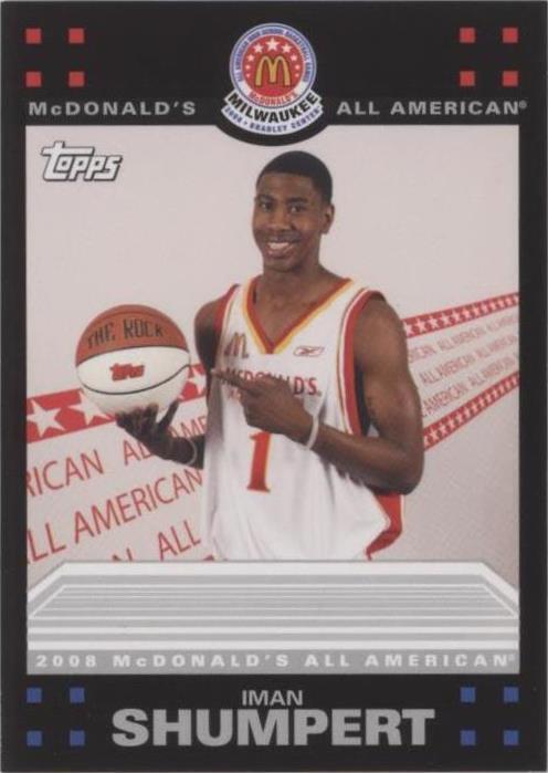 Juego All-American Topps McDonald's 2008 - Iman Shumpert #IS
