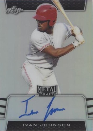 2019 Leaf Metal Draft - Ivan Johnson #BA-IJ1