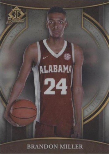 2022-23 Bowman University Chrome - Brandon Miller #BI-14