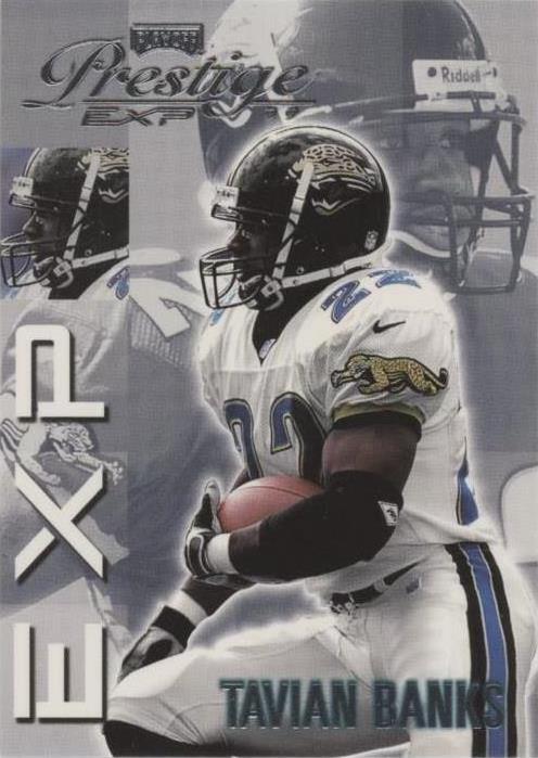 1999 Playoff Prestige EXP Tavian Banks #EX141