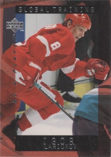 1995-96 Upper Deck Be a Player - Igor Larionov #206