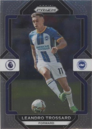 2023-24 Panini Prizm EPL Arsenal Leandro Trossard Tiger Stripe