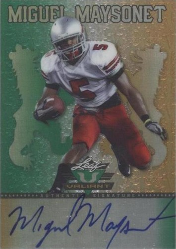 2013 Leaf Valiant Miguel Maysonet #BA-MM1