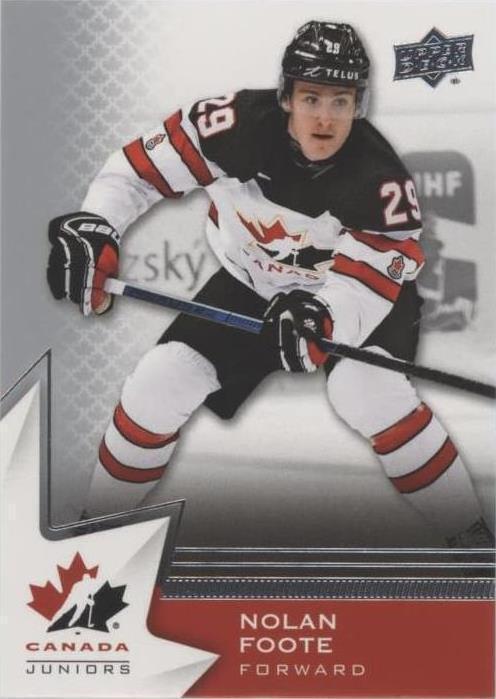 2020-21 Upper Deck Team Canada Juniors - Nolan Foote #43