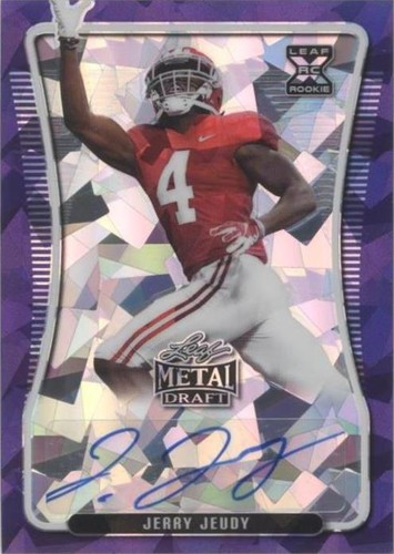 2020 Leaf Metal Draft Jerry Jeudy #BA-JJ1