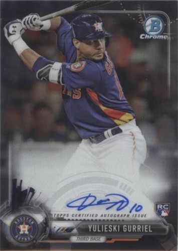2017 Bowman - Yuli Gurriel #CRA-YG