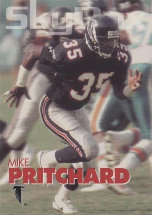 1993 Skybox Impact Mike Pritchard #10