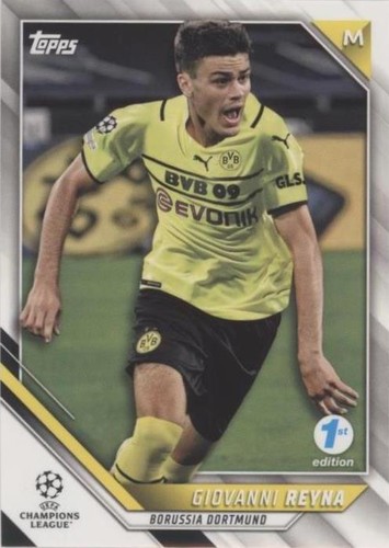 2021-22 Topps UCL Collection 1st Edition Giovanni Reyna #153