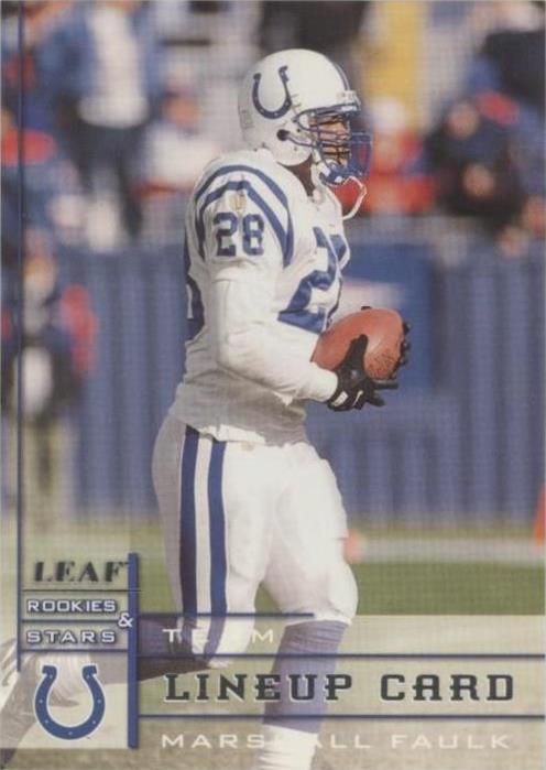 1998 Leaf Rookies & Stars Маршалл Фолк No300