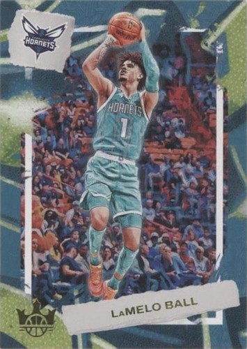 LaMelo Ball 2022-23 Panini Court Kings #18 Pink Parallel /99