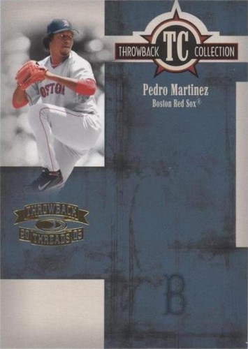 2005 Donruss Throwback Threads - Pedro Martinez #TC-65