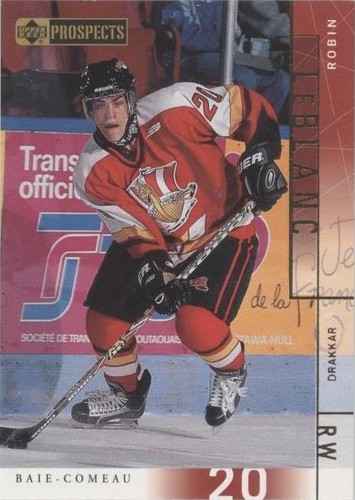 2000-01 Upper Deck Prospects CHL - Robin LeBlanc #76