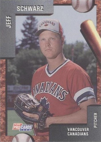 1992 Fleer ProCards Minor League - Jeff Schwarz #2722