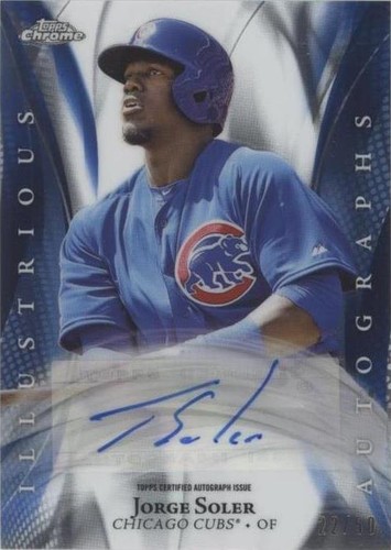 2015 Topps Chrome - Jorge Soler #IA-JS