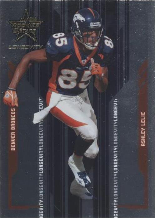 2005 Leaf Rookies & Stars Longevity Ashley Lelie #28