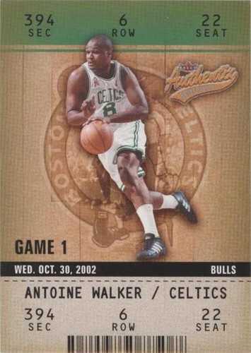 2002-03 Fleer Authentix - Antoine Walker #69