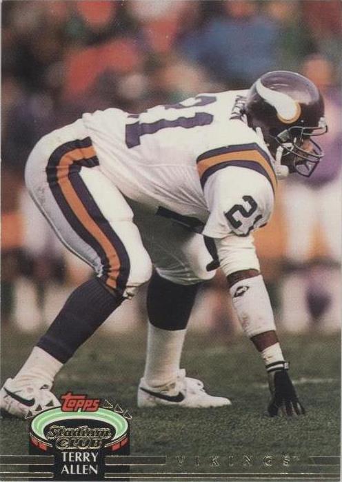 1992 Topps Stadium Club Terry Allen #587