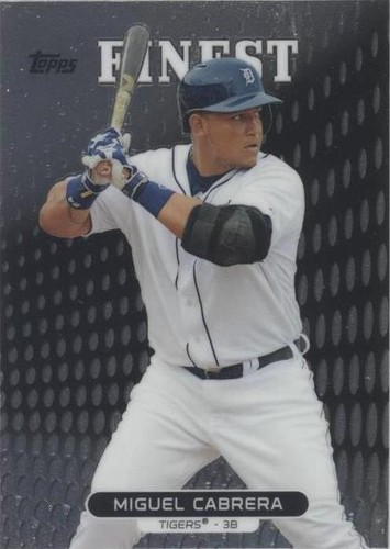 2013 Topps Finest - Miguel Cabrera #70