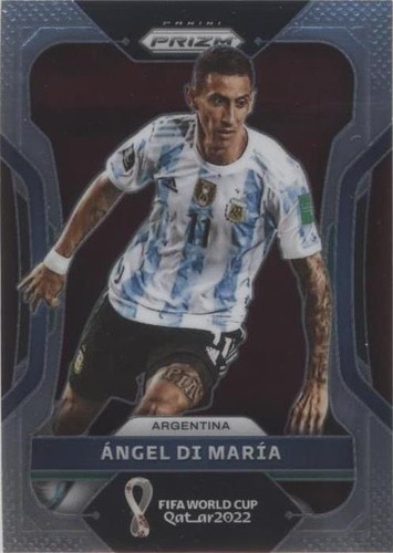 2022 Panini Prizm World Cup Qatar Angel Di Maria #1