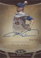 2019 Topps Tier One - Jacob deGrom #TTA-JDE
