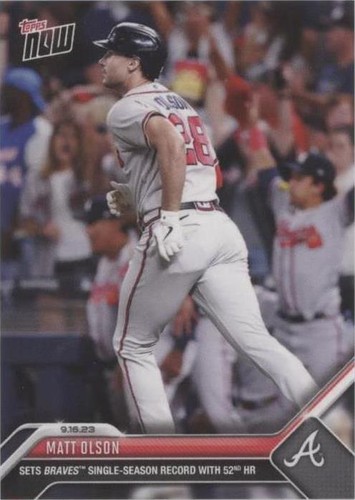2023 Topps Now - Matt Olson #874