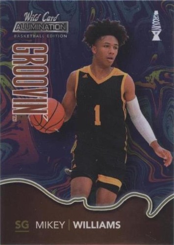 2021-22 Wild Card Alumination - Mikey Williams #BG-40
