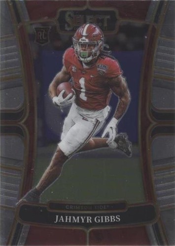 2023 Panini Select Draft Picks Jahmyr Gibbs #10
