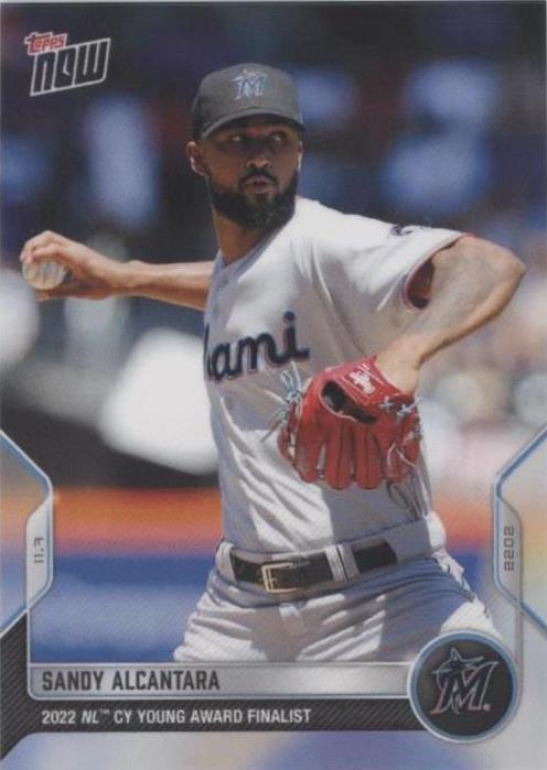 2022 Topps Now - Sandy Alcantara #OS-13
